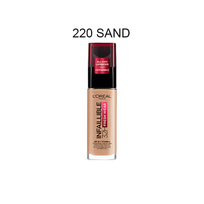 Loreal Infallible Foundation 32h Fresh Wear