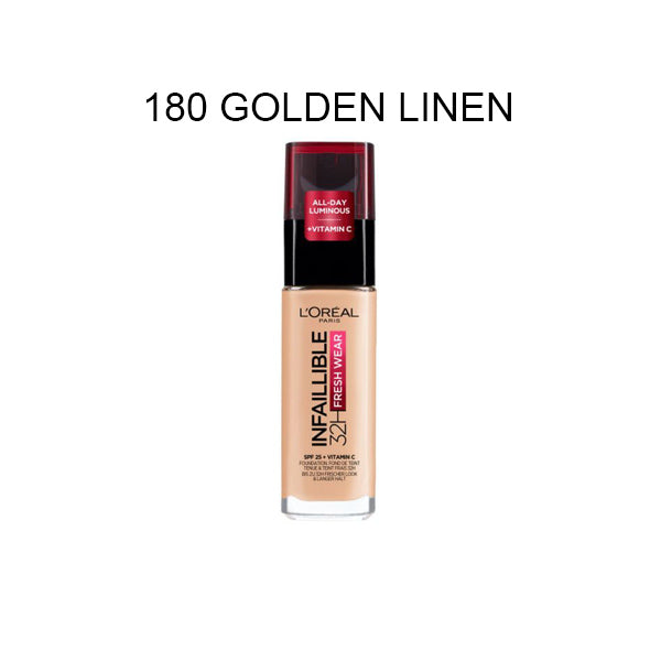 Loreal Infallible Foundation 32h Fresh Wear