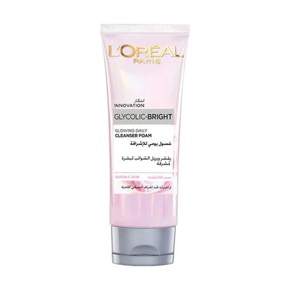 LOREAL PARIS GLYCOLIC-BRIGHT CLEANSING FOAM 100ML