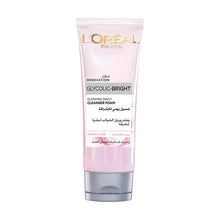Load image into Gallery viewer, LOREAL PARIS GLYCOLIC-BRIGHT CLEANSING FOAM 100ML