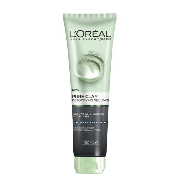 LOREAL PURE CLAY DETOXIFYING GEL WASH