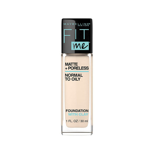 MAYBELLINE FIT ME MATTE+PORELESS GLASS FOUNDATION SPF22