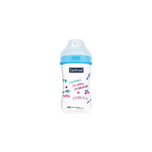 Load image into Gallery viewer, Optimal Extra Wide Neck Feeding Bottle Blue Color