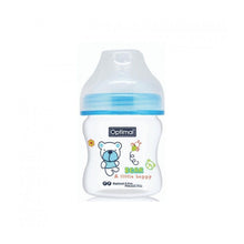 Load image into Gallery viewer, OPTIMAL EXTRA WIDE NECK FEEDING BOTTLE BLUE COLOR