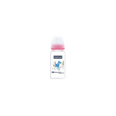 Optimal Glass Feeding Bottle Colored 160ml