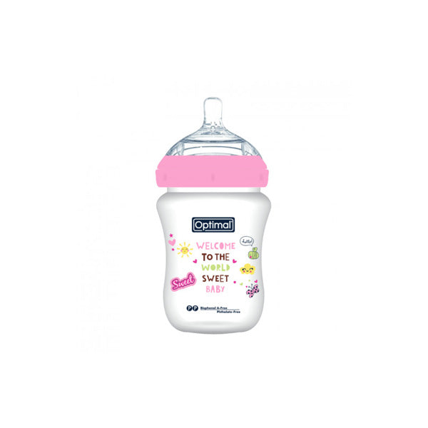 OPTIMAL MAMILLA EXTRA WIDE NECK - DOUBLE ANTI - COLIC SYSTEM (300ML) - 0+ 