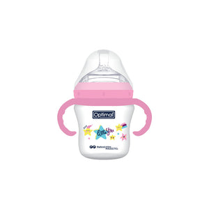 Optimal Mamilla Extra Wide Neck With Handle - Double Anti - Colic System (210ml) 6+