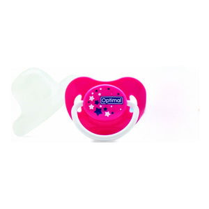 Optimal Orthodontic Nipple Silicone Pacifiers 0+