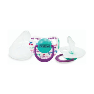 OPTIMAL ORTHODONTIC SILICONE PACIFIER 6+