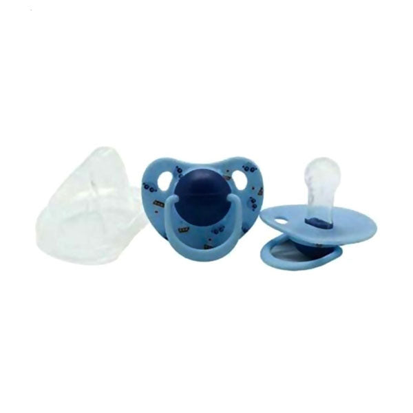 OPTIMAL ROUND NIPPLE SILICONE PACIFIER 6+