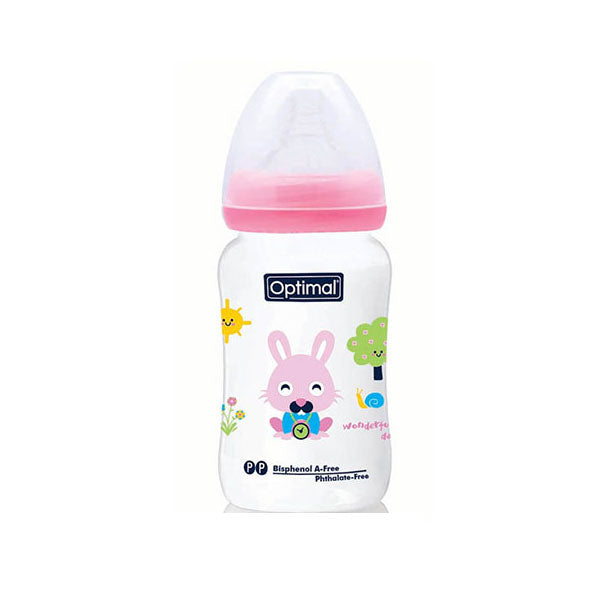 OPTIMAL WIDE NECK BABY BOTTLE 240ML