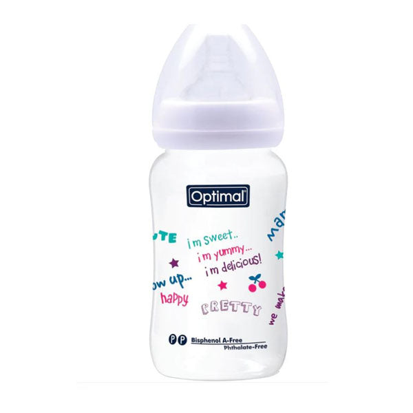 OPTIMAL WIDE NECK BABY BOTTLE 240ML