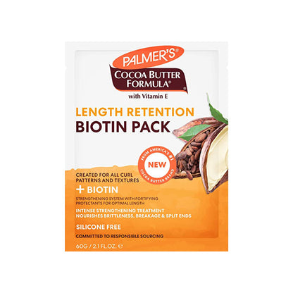 PALMER'S COCOA BUTTER LENGTH RETENTION BIOTIN PACK 60G