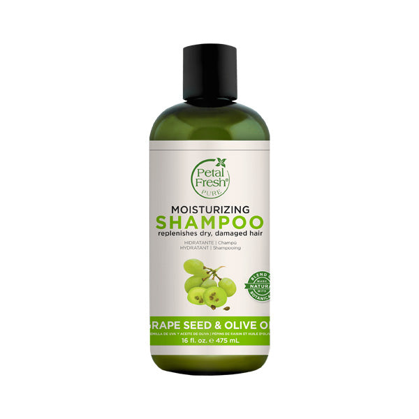 PETAL FRESH GRAPE SEED & OLIVE OIL MOISTURIZING SHAMPOO