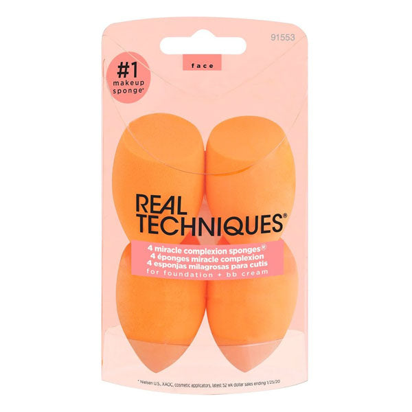 REAL TECHNIQUES 4 MIRCALE COMPLEXION SPONGES