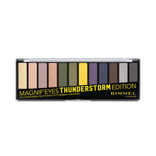 Load image into Gallery viewer, RIMMEL MAGNIFEYES EYESHADOW THUNDERSTORM PALETTE