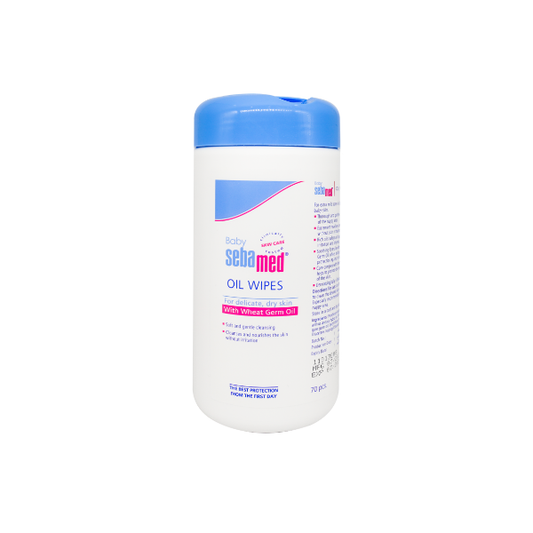 Sebamed Baby Oil Wipes 70pcs