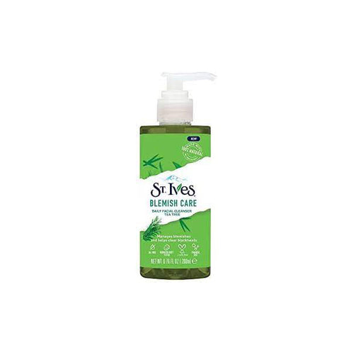 ST IVES BLEMISH CARE DAILY FACIAL CLEANSER TEA TREE 200ML