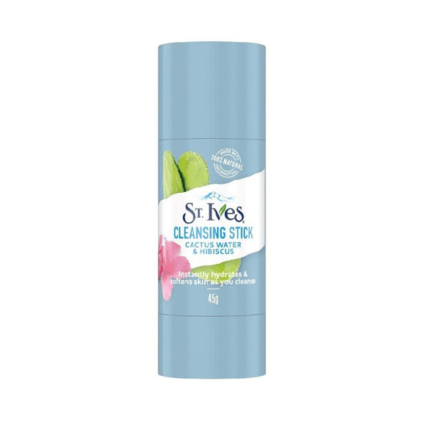 ST IVES CLEANSING STICK CACTUS WATER & HIBISCUS 45G