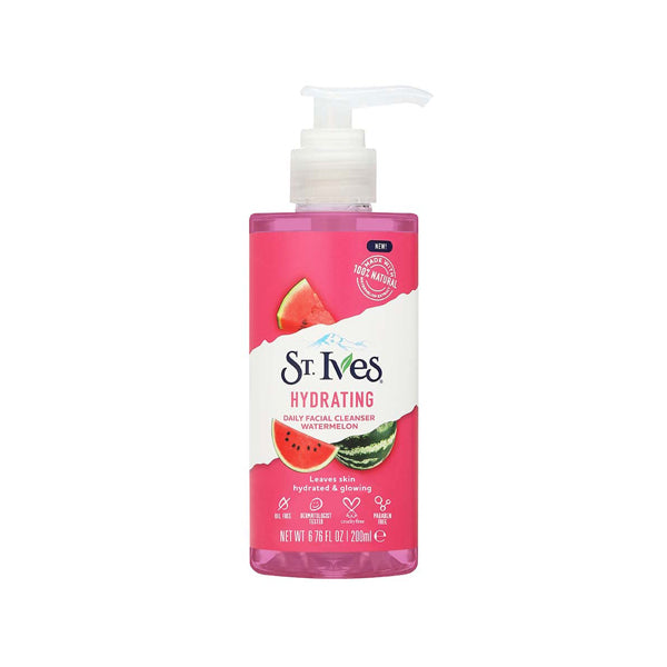 ST IVES HYDRATING DAILY FACIAL CLEANSER WATERLEMON 200ML